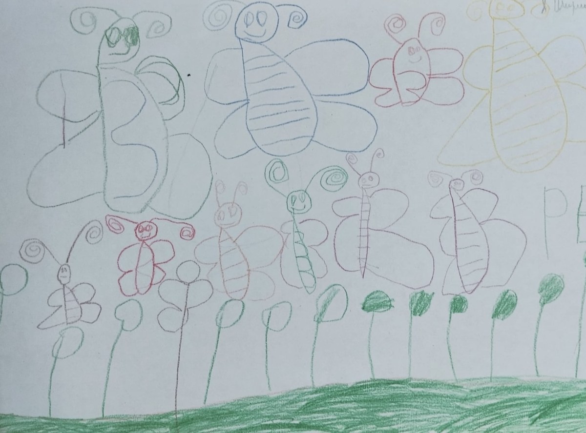 Amir's artwork from Cherries group
